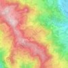 Cerealto topographic map, elevation, terrain