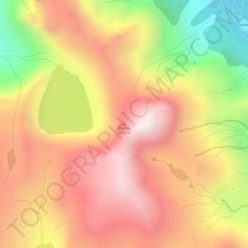 Felden topographic map, elevation, terrain