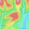 Burgfeld topographic map, elevation, terrain