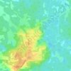 Urubicha topographic map, elevation, terrain
