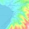 Palsara topographic map, elevation, terrain