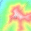 Phoenix Mountain topographic map, elevation, terrain