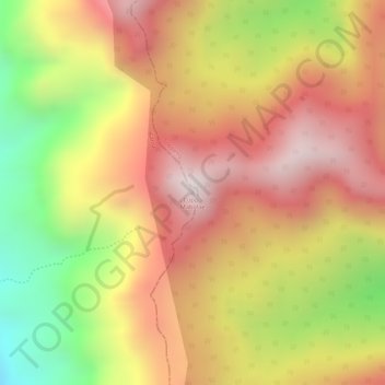 Coppo Mabolae topographic map, elevation, terrain