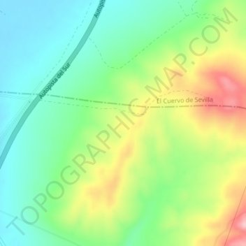 Mataparda topographic map, elevation, terrain