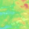 Rye topographic map, elevation, terrain