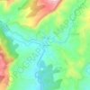 la Vilella Baixa topographic map, elevation, terrain