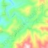 Kyle topographic map, elevation, terrain