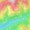 Corticiasca topographic map, elevation, terrain