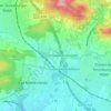 Erpen topographic map, elevation, terrain