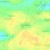 Taïba Niassène topographic map, elevation, terrain