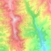 Moruri topographic map, elevation, terrain