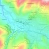 Ccollpa topographic map, elevation, terrain