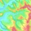 Metiș topographic map, elevation, terrain