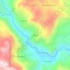 Huacan topographic map, elevation, terrain