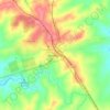 Hoedspruit topographic map, elevation, terrain