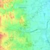 Hilten topographic map, elevation, terrain