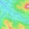 Brunnau topographic map, elevation, terrain