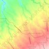 Daine II topographic map, elevation, terrain