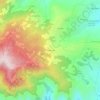 Casagalvana topographic map, elevation, terrain