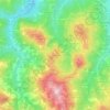 Bagarello topographic map, elevation, terrain