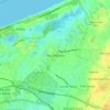 Keur Massar topographic map, elevation, terrain
