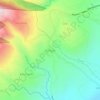 Banglay topographic map, elevation, terrain