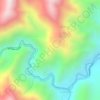Berlin topographic map, elevation, terrain