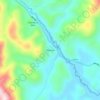 Himalaia topographic map, elevation, terrain