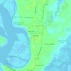 Bluff Farm topographic map, elevation, terrain