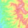 Berger topographic map, elevation, terrain