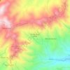 Rincón de San Isidro topographic map, elevation, terrain