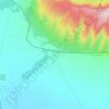 Zawa topographic map, elevation, terrain