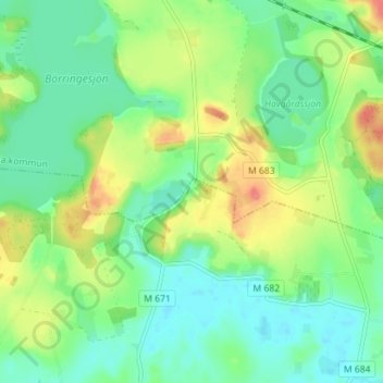 Sörby kratt topographic map, elevation, terrain
