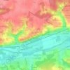 La Bernerie topographic map, elevation, terrain