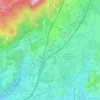 Beloura topographic map, elevation, terrain