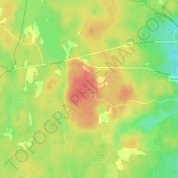 Rävabacken topographic map, elevation, terrain
