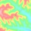 Mount Thom topographic map, elevation, terrain