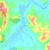 Pajonal topographic map, elevation, terrain