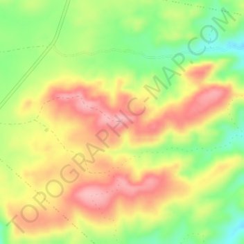 Stokes Hill Lookout topographic map, elevation, terrain
