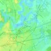 Eastover topographic map, elevation, terrain