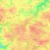 Keromnes topographic map, elevation, terrain
