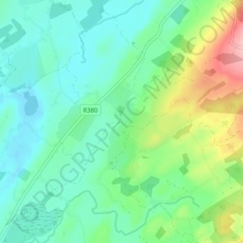 Peterswell topographic map, elevation, terrain