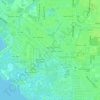 Mecca City topographic map, elevation, terrain