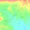 Douar Zenatia topographic map, elevation, terrain