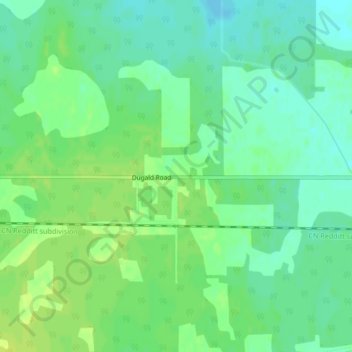 Vivian Topographic Map, Elevation, Terrain