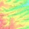 Zschöpperitz topographic map, elevation, terrain