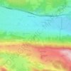 Steinach topographic map, elevation, terrain
