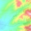 Dut topographic map, elevation, terrain