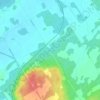 Medonte topographic map, elevation, terrain