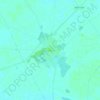 Nandgaon topographic map, elevation, terrain